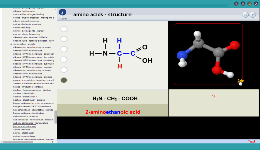 amino acids - structure