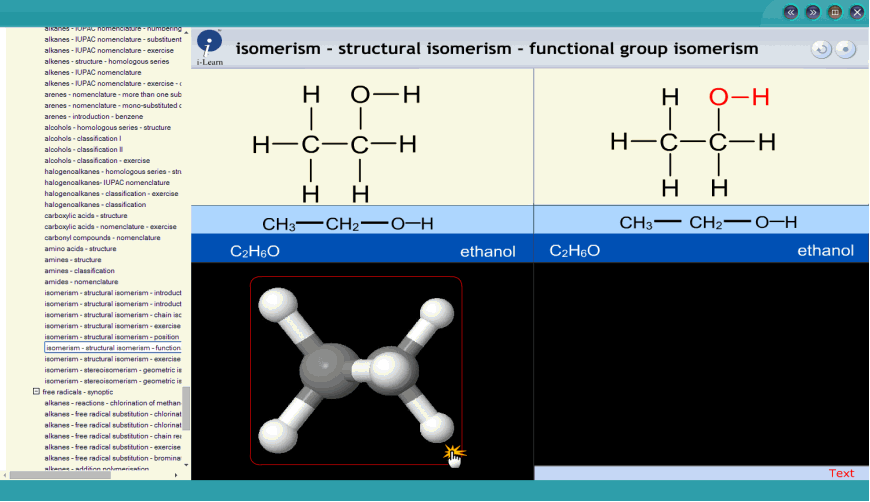 isomerism - structural isomerism - functional group isomerism